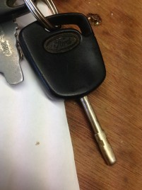 Worn Ford Key